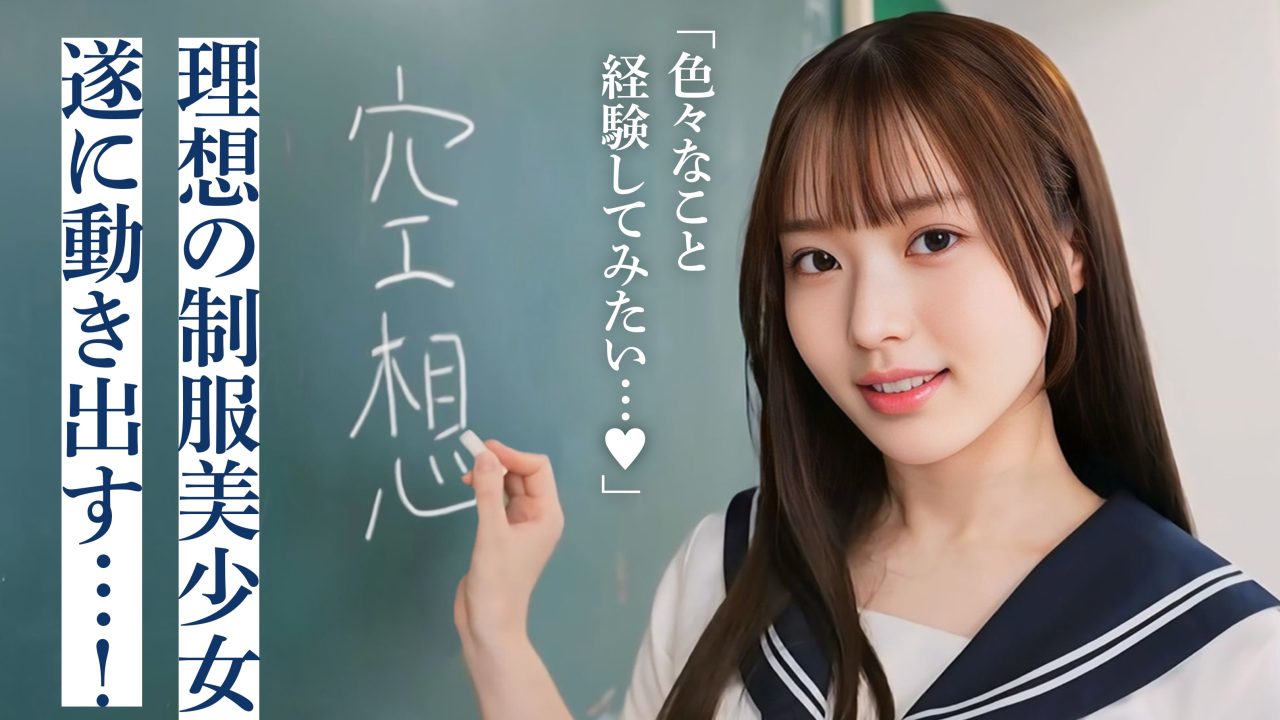 日本AI AV大进化!「空想制服美少女」系列AI贫乳美少女AV出道